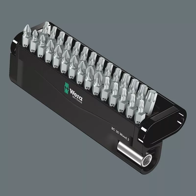 Wera 2 SB set di bit per cacciavite 30 pz. Phillips Pozidriv