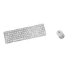 CHERRY DW 9100 tastiera mouse inclusi universale RF wireless + Bluetooth ceco, slovacco argento