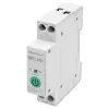 Relè Wi-Fi per guida DIN QOLTEC 50881 — relè commutatore di rete 63A per impianti elettrici
