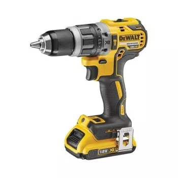 Avvitatore a batteria DeWalt DCD796D2-QW 18V Li-Ion, 2x2Ah, mandrino autoserrante 13 mm, funzione tassellatrice, 1,6 kg