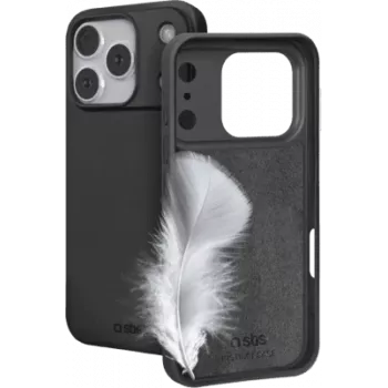 Cover SBS TEINSTIP1763PK per iPhone 17 Pro nero monocromatico