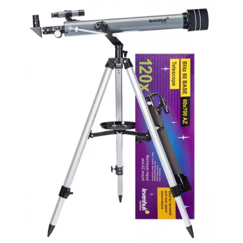 Levenhuk Blitz 60 Base rifrattore 120x grigio
