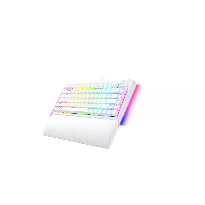 Tastiera meccanica gaming Razer BlackWidow V4 75% USB QWERTY US-inglese bianco