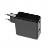Alimentatore per laptop IBOX IUZ65WA, AC/DC automatico 100–240V → 18,5–20,5V, 65W, 1×USB, nero