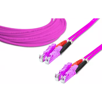 Lightwin Patch cord in fibra ottica duplex di alta qualità - MM OM4 - LSH - LSH (LDP-50 LSH-LSH 3.0 OM4)