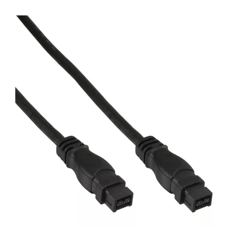 Cavo FireWire 800 InLine 39902 1,8 m connettore maschio/connettore maschio nero