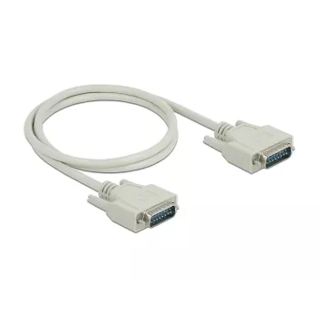 Cavo seriale DeLOCK 85975 beige 1m Sub-D15