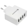 everActive Caricabatterie telefono SC400 con 4x porte USB, 5A uscita totale, bianco