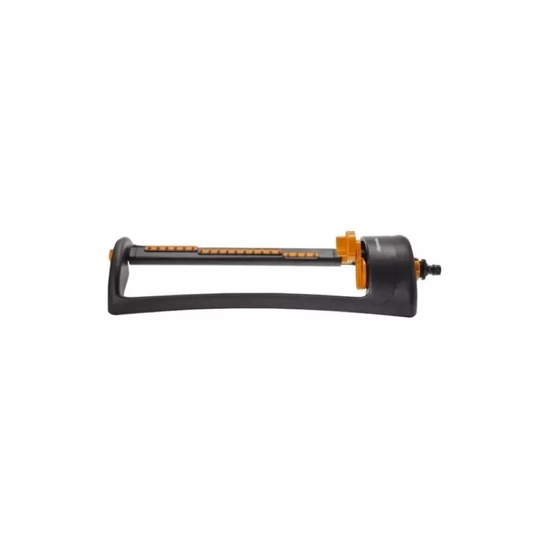 Fiskars 1023661 irrigatore in metallo nero, arancione