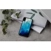 Custodia per cellulare iKins per iPhone XR – blausee esterno, nero interno