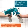Pulizia finestre 2-in-1 spray Beldray LA024275TQEU7 – strumento spruzzatore e tergivetro