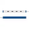 Hub USB-C Hyper HyperDrive Flex 4 porte, bianco/blu | HD5201BUGL
