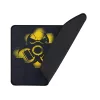 TRACER GameZone Hexy3 tappetino per mouse da gaming, 35 x 28 x 0,4 cm, nero/giallo