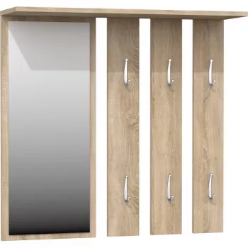 Topeshop OPAL WIESZAK SONOMA appendiabiti rovere