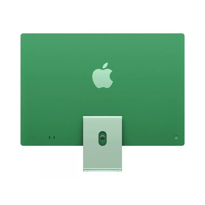 PC All-in-One Apple iMac 24" M4 (CPU 8 core, GPU 8 core), 16 GB RAM, SSD 256 GB, Retina 4,5K, tastiera tedesca, Magic Mouse, senza Gigabit Ethernet, verde, MWUE3D/A