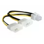 Cavo di alimentazione per scheda PCI Express DeLOCK 82315 0,15m