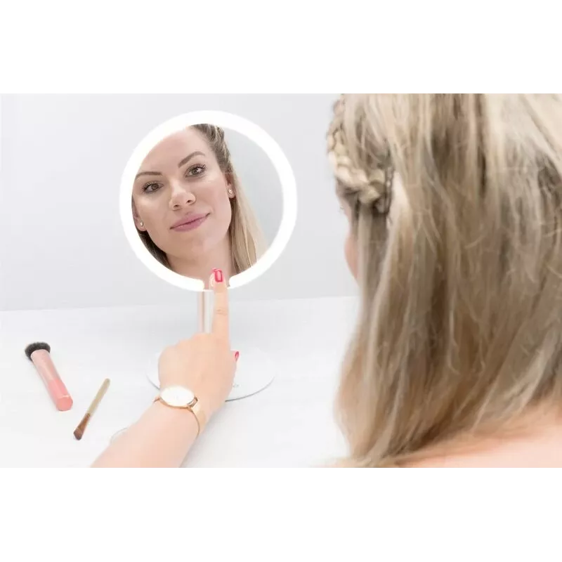 Specchio da trucco da tavolo ETA ETA135390000 con vetro 17,8 cm — specchio make-up compatto