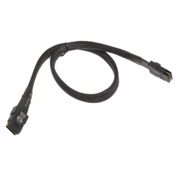 SilverStone CPS02 - cavo SATA / SAS - con sidebands - SAS 12Gbit/s - 4-Lane - 4 x Mini SAS (SFF-8087) (W) a 4 x Mini SAS (SFF-8087) (W) - 50cm - S