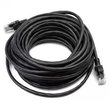 Cavo Cat5E UTP, 10 m, nero