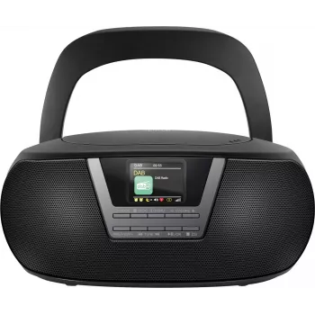 Sistema musicale SENCOR SPT6200DB con CD/MP3, USB, Bluetooth 5.3 e tuner DAB+, 3W RMS, display TFT da 1,77