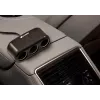Distributore per accendisigari auto VAKOSS TP-3263CK — adattatore di alimentazione 12V da 1 a 3, uscita 3A, nero