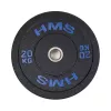 HMS Fitness HTBR20 1 pz. disco per bilanciere olimpico rivestito in gomma