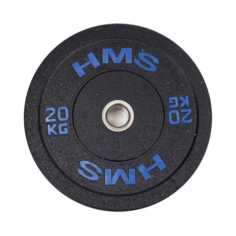 HMS Fitness HTBR20 1 pz. disco per bilanciere olimpico rivestito in gomma