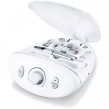 Set manicure-pediciure Beurer MP 100 cura delle unghie – apparecchio elettrico per manicure/pediciure, bianco