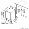 Lavastoviglie da incasso Bosch SPV4EKX24E, 9 coperti, 44 dB
