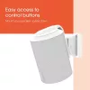 Supporto da parete Vogels | Supporto da parete per diffusore per Sonos Era 100 | Inclinabile, orientabile | Portata massima 7 kg | Bianco