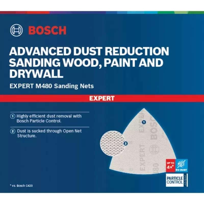 Rete abrasiva Bosch Expert M480