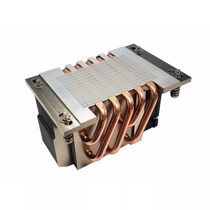 Dynatron A54 dissipatore ad aria attivo 2U per CPU AMD SP6/TR5, 6 cm, 2300-11000 giri/min, nero/grigio
