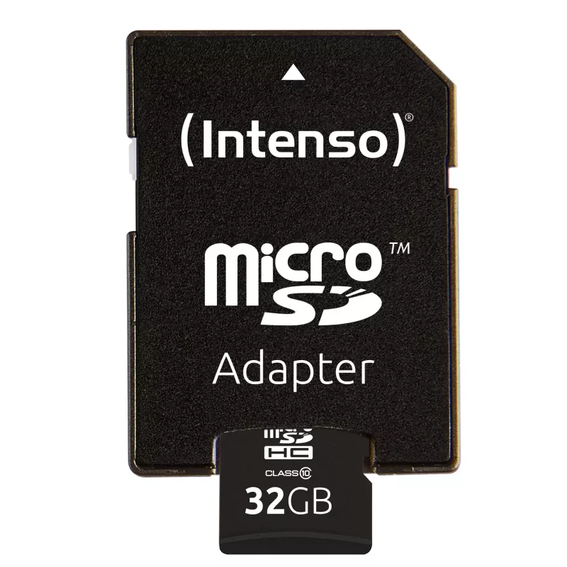 MEMORIA MICRO SDHC 32 GB C10/MIT ADATTATORE 3413480 INTENSO