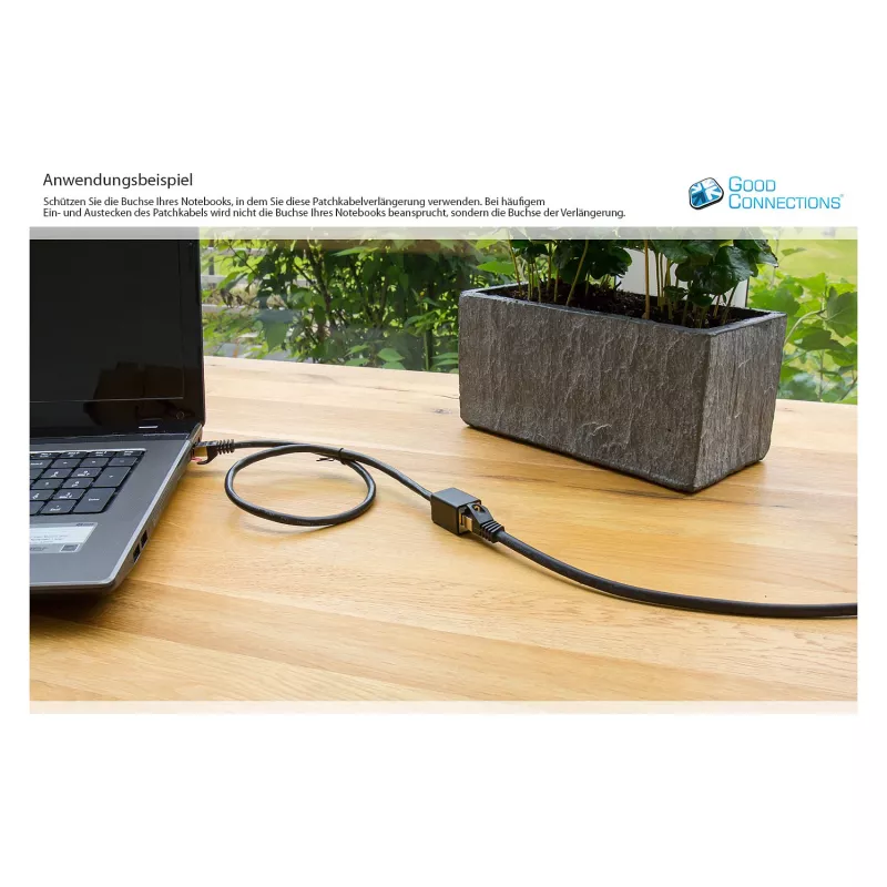 Goodconnections 8063VR-005S cavo patch Ethernet nero