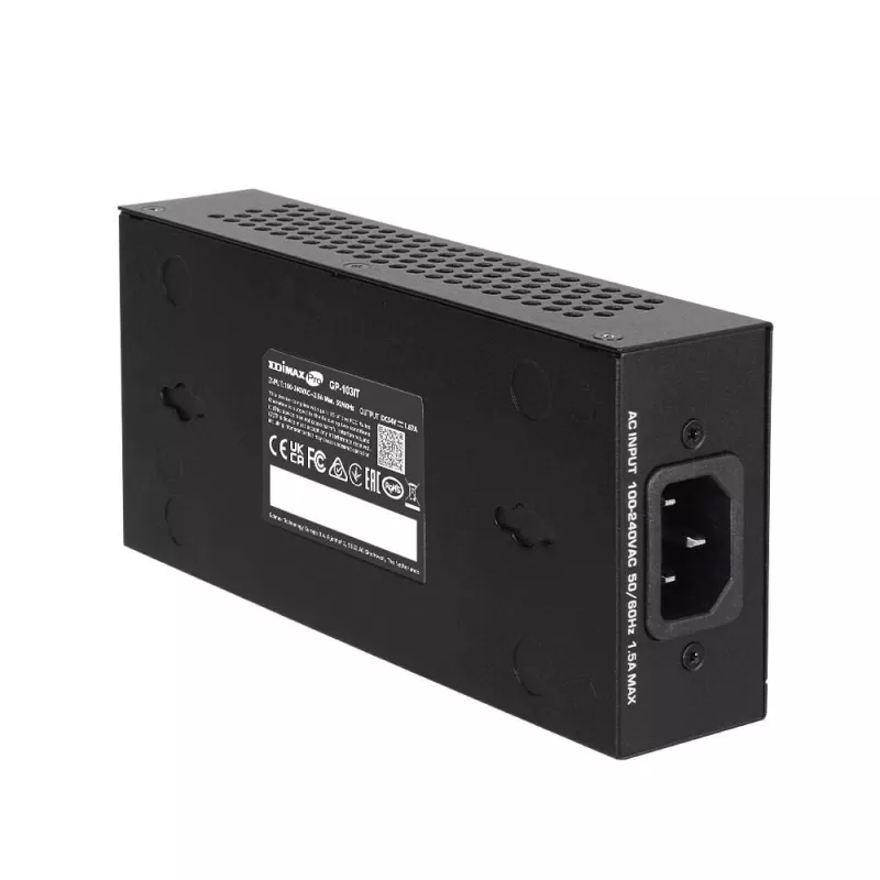 Edimax Pro GP-103IT iniettore Gigabit PoE++, 90 W