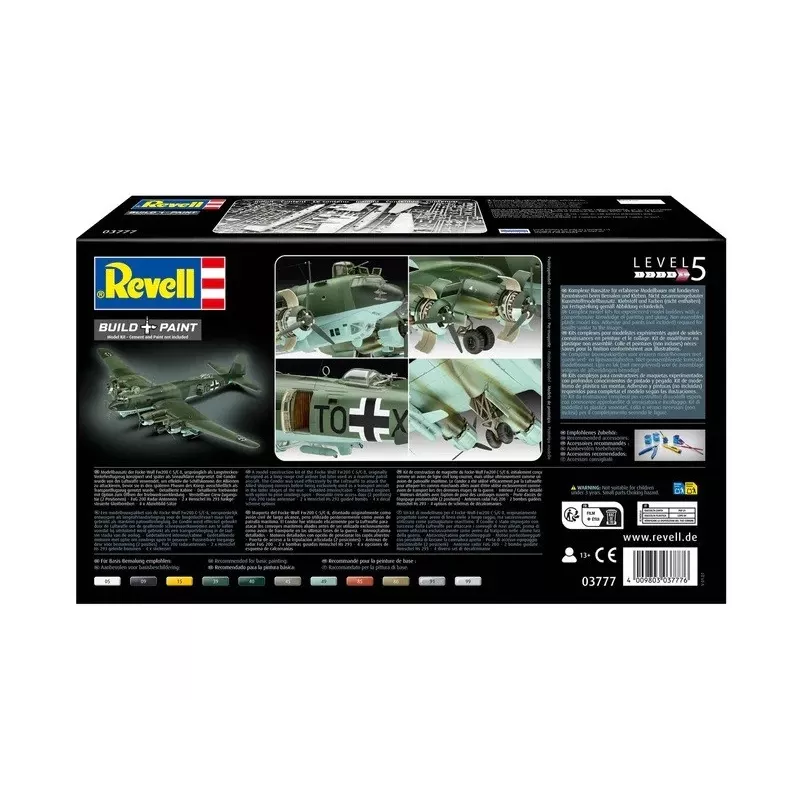 Modellino aereo in plastica REVELL Fendt 728 Vario kit modello in scala REV-03777