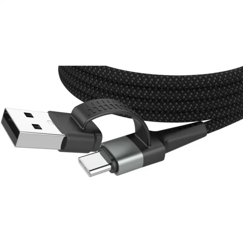 Ansmann cavo magnetico USB-A o USB-C a Lightning - cavo - digitale/dati