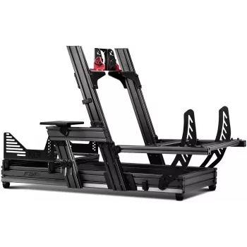 Next Level Racing – Cockpit simulatore F-GT Elite Formula & GT profilo in alluminio – versione con montaggio laterale e frontale (396039)