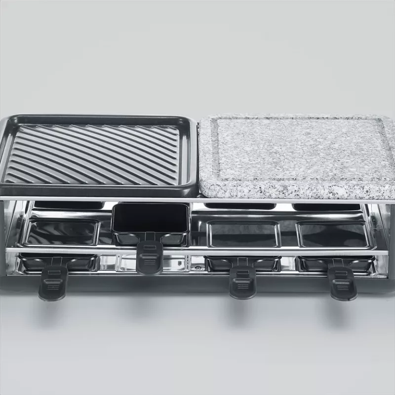 Griglia per raclette Severin RG 2366 8 persone 1300 W nero