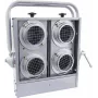 Stage PAR-36 Can Light EUROLITE Audience Blinder 4xPAR-36 argento (Modello 42103420)