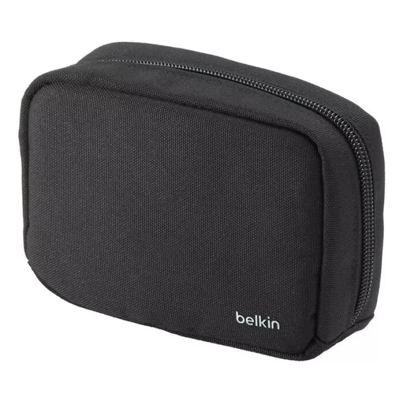 Belkin BoostCharge Pro Qi2 3-in-1 caricabatterie wireless da viaggio magnetico pieghevole, nero, 15 W