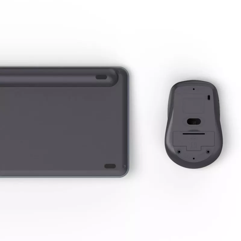Set tastiera e mouse multi-device nero grigio
