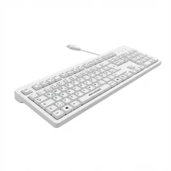 Tastiera igienica MAN&MACHINE Keyboard ITs Cool white, USB, 99 tasti, DE (ITSC/DE/W5)