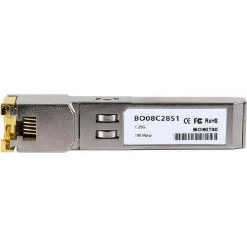 BlueOptics SU57AG-BO Modulo transceiver SFP in rame, RJ45, 1250 Mbit/s