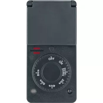 Timer con sensore crepuscolare DDT IP 44 antracite