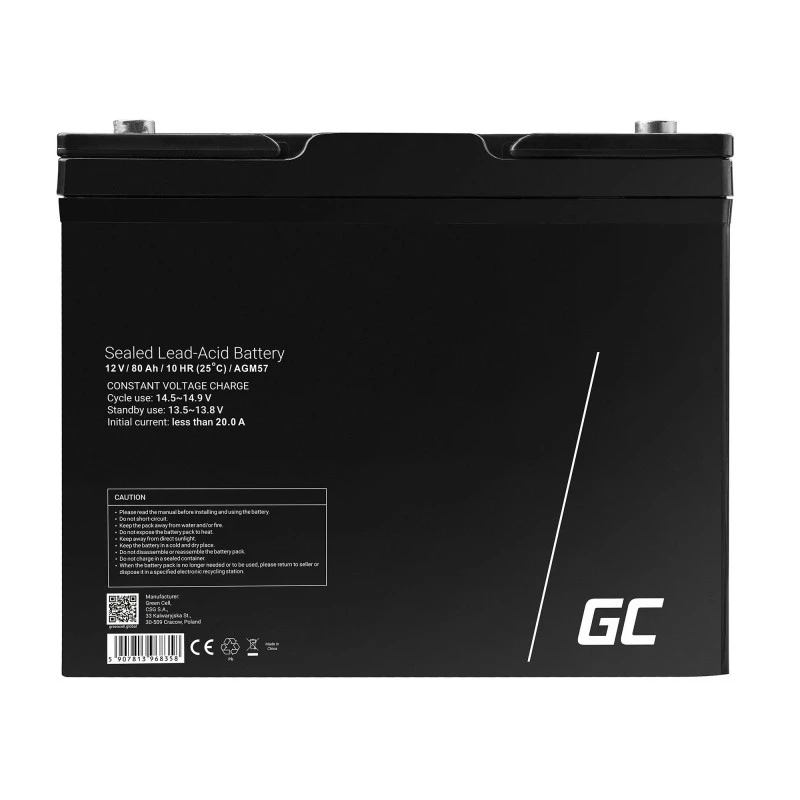 Batteria AGM VRLA 12V 80Ah
