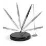 Penna da tavolo Forpus 0,7 mm, nero, con catenella 1207-009