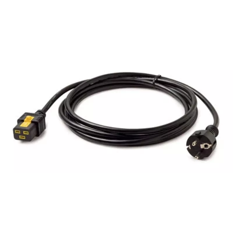 Cavo di alimentazione APC, bloccabile C19 a CEE/7 Schuko, 3,0 m