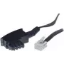 S/CONN 10m TAE-F – RJ11 nero trasparente ShiverPeaks