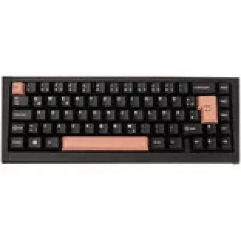 GMK FPTK5052 Additional Kit tasti ABS, double-shot, set di espansione per ISO e ANSI, rosa pastello